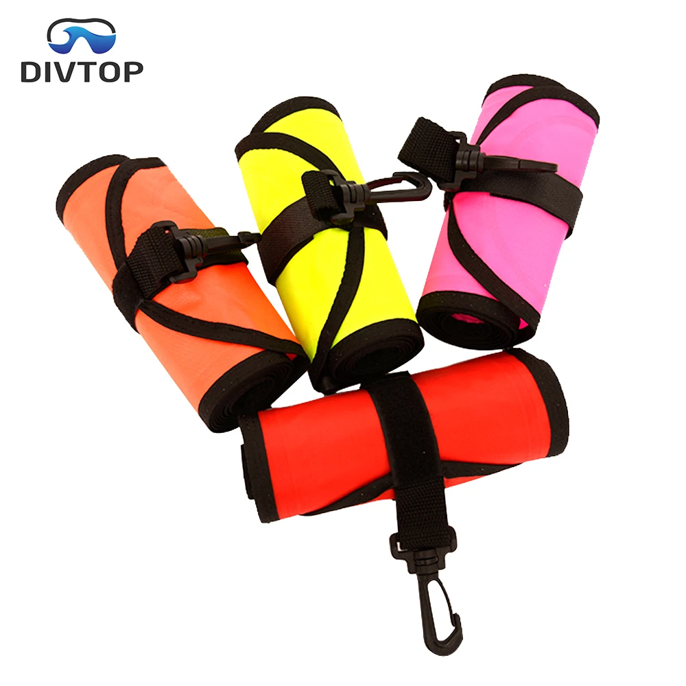 Promate Diving Inflatable Safety Tube Sausage Signal Marker Buoy Tube