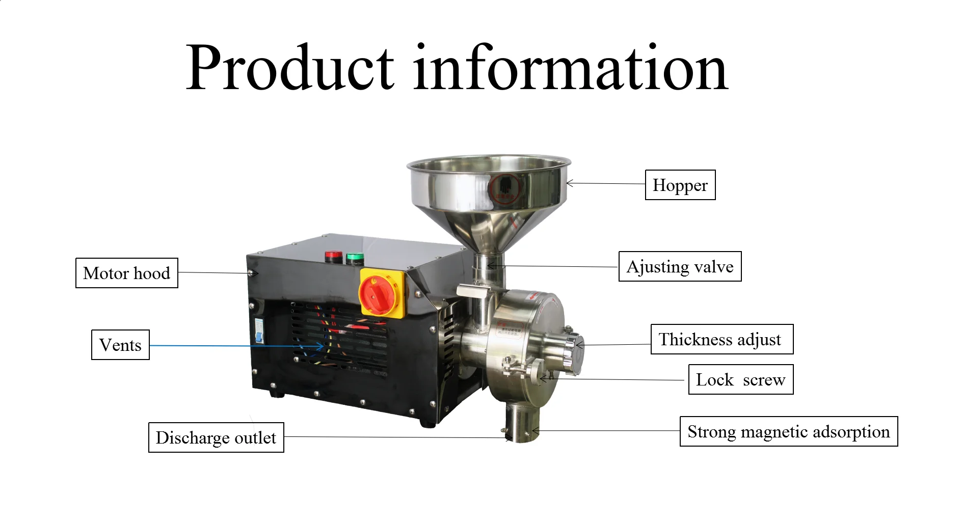 Industrial Coffee Bean Grinder Commercial Coffee Grinder Machine/burr