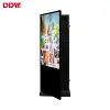 65inch LCD stand advertising display lcd advertising totem with 55inch double side stand