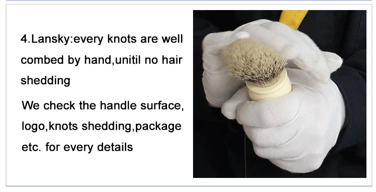 New type color resin handle honeycomb traditional shaving brush synthetic badger black