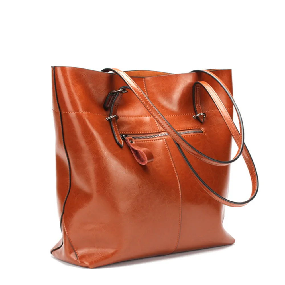 2020 女士时尚奢华柔软大码女士真皮女士手袋