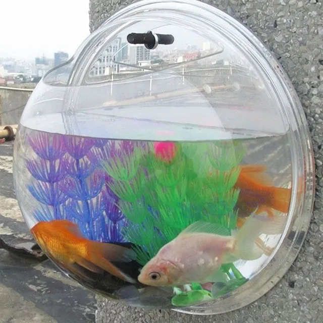 墙挂鱼缸,压克力鱼缸 1.没有关节裂口 2.自作自受去破解 3.