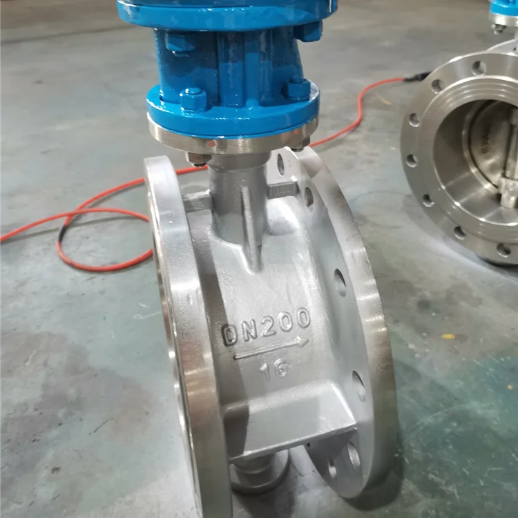 Dn50 Dn65 Dn80 Dn100 Dn150 Dn200 Triple Eccentric Flange Butterfly Valve Buy Triple Eccentric