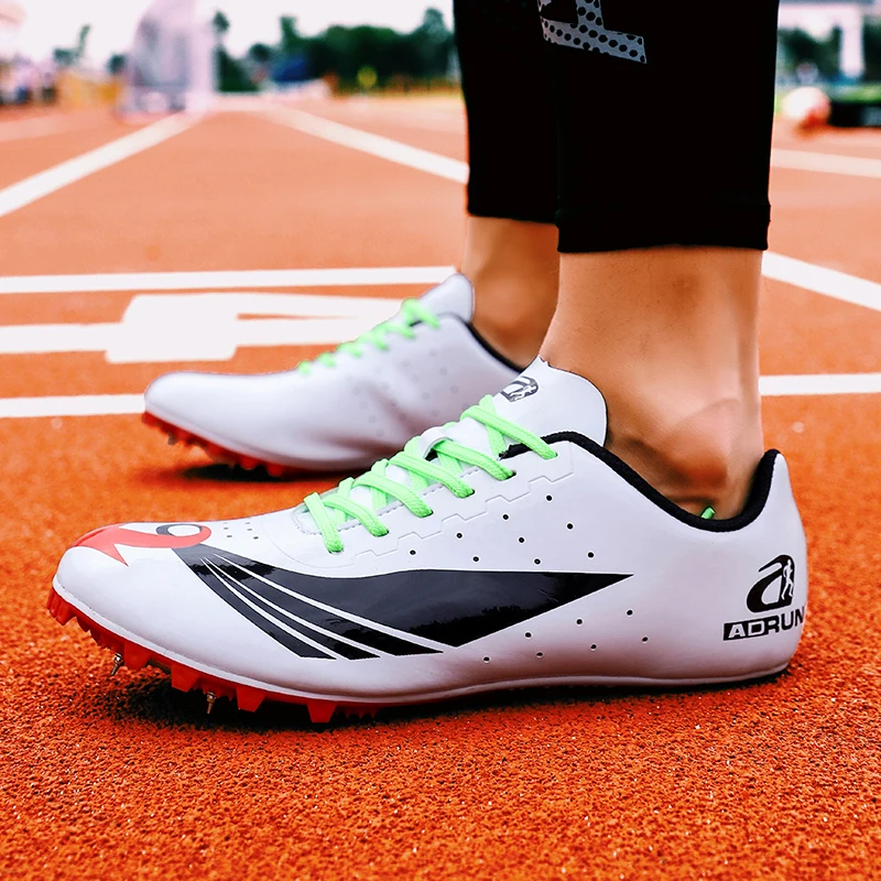 中国制造商男士男孩钉短跑跑步运动鞋田径鞋
