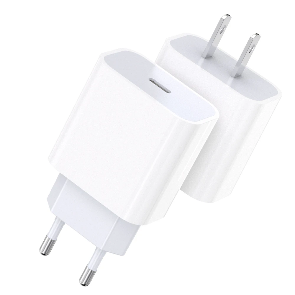 

type c 20w pd i phone 12 charger usb-c,1 Piece, White/black
