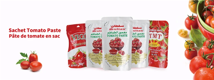 Factory Double Concentrated Al Mudhish 70g Standing Sachet Tomato Paste Buy Al Mudhish Tomato 4519