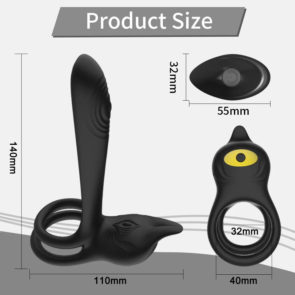 Silicone cock ring texture and premium finish