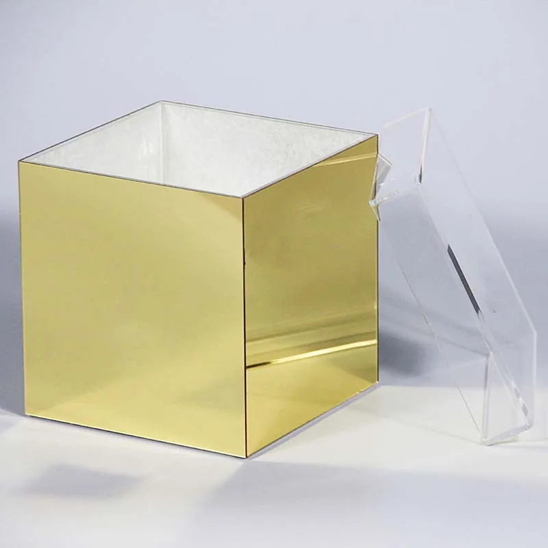 acrylic rose flower box