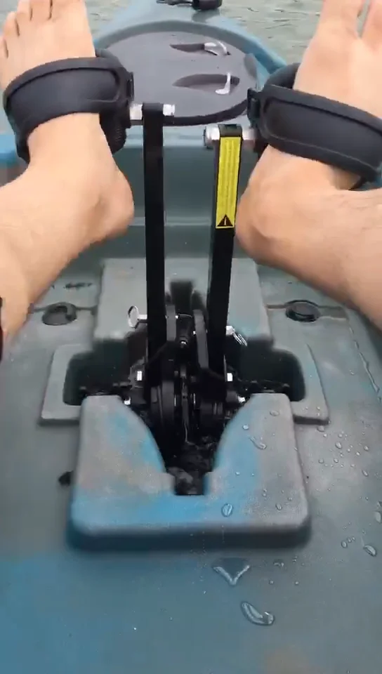 Professional Fin Fishing Kayak Pedal Kayak Drive System Canoe Kayac For