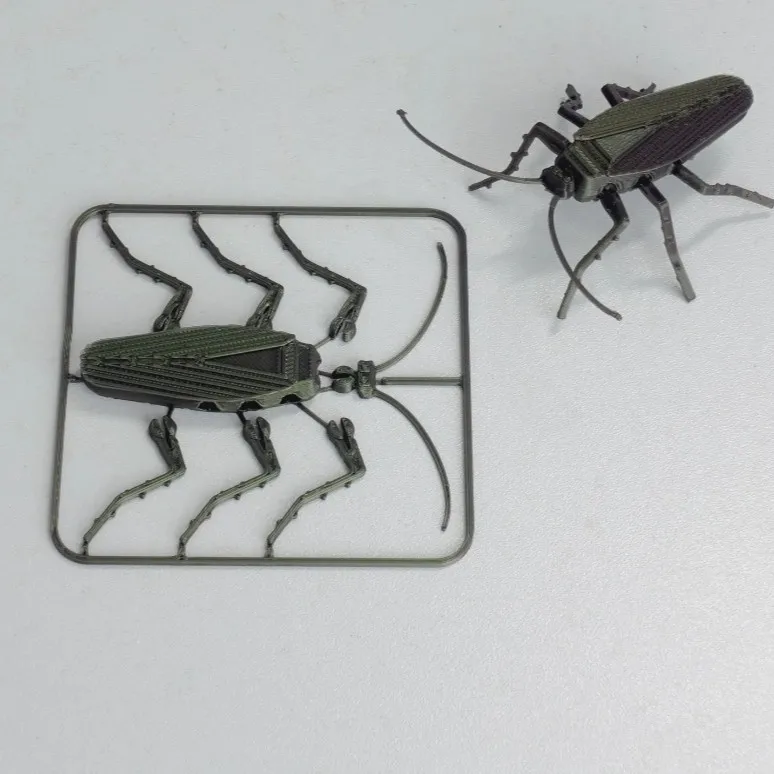 3D Printed Assembly Realistic Cockroach Insect Prop Funny Prank ...