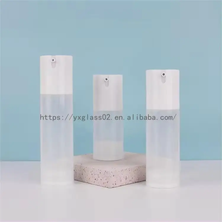 Supplier Clear Recyclable small plastic pump spray bottle lotion cosmetic packaging container plastic jars 30ml50ml100ml factory