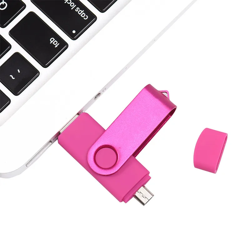 High Speed OTG USB Flash Drive 128gb Pen Drive 64gb 32gb 16gb Pendrive 2 in 1 Micro Usb Stick for Android SmartPhone - ANKUX.COM