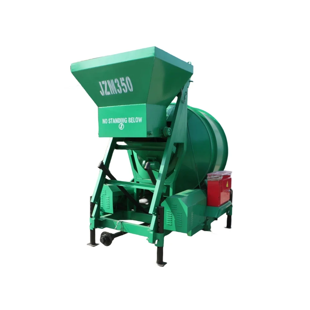 High Efficiency Self Loading Loader Mini Concrete Mixer Jzm350 Concrete