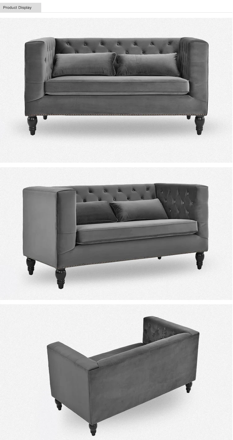 Modern Fabric Sofa Furniture Design Waiting Room Office Sectional Sofa