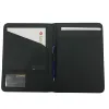 Wholesale Custom PU Leather Document Folder A4 Pad folio Professional leatherette file folder Business Portfolio