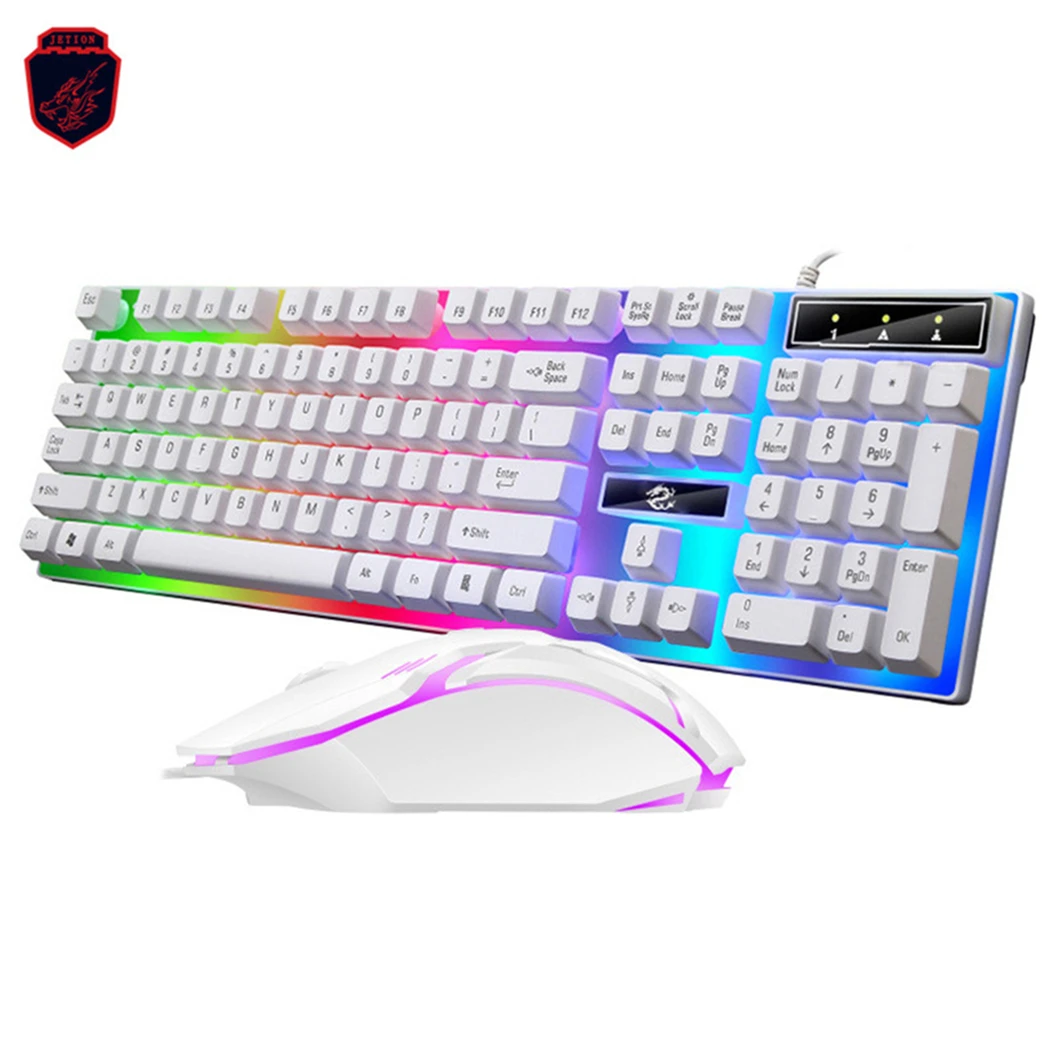 Gaming Keyboard And Mouse Combo Colorful Backlit Wholesale Wired