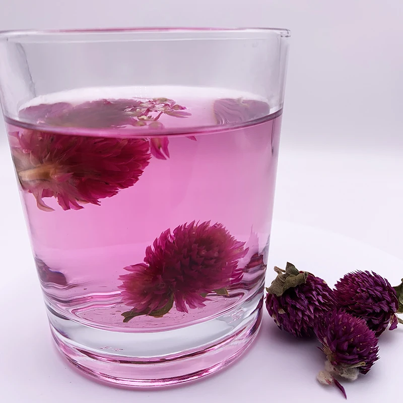 0190 Wholesale all year round hot selling natural and healthy Globe amaranth Flower tea in bulk bags - 4uTea | 4uTea.com