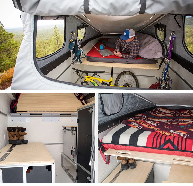 ECOCAMPOR 4x4 Lightweight Slide-On Pickup Truck Camper with Waterproof ...