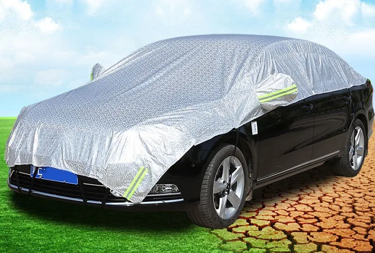 Aluminum Foil Auto Half Roof Car Top Cover Buy Car Top Cover,Car Roof Cover,Car Half Cover