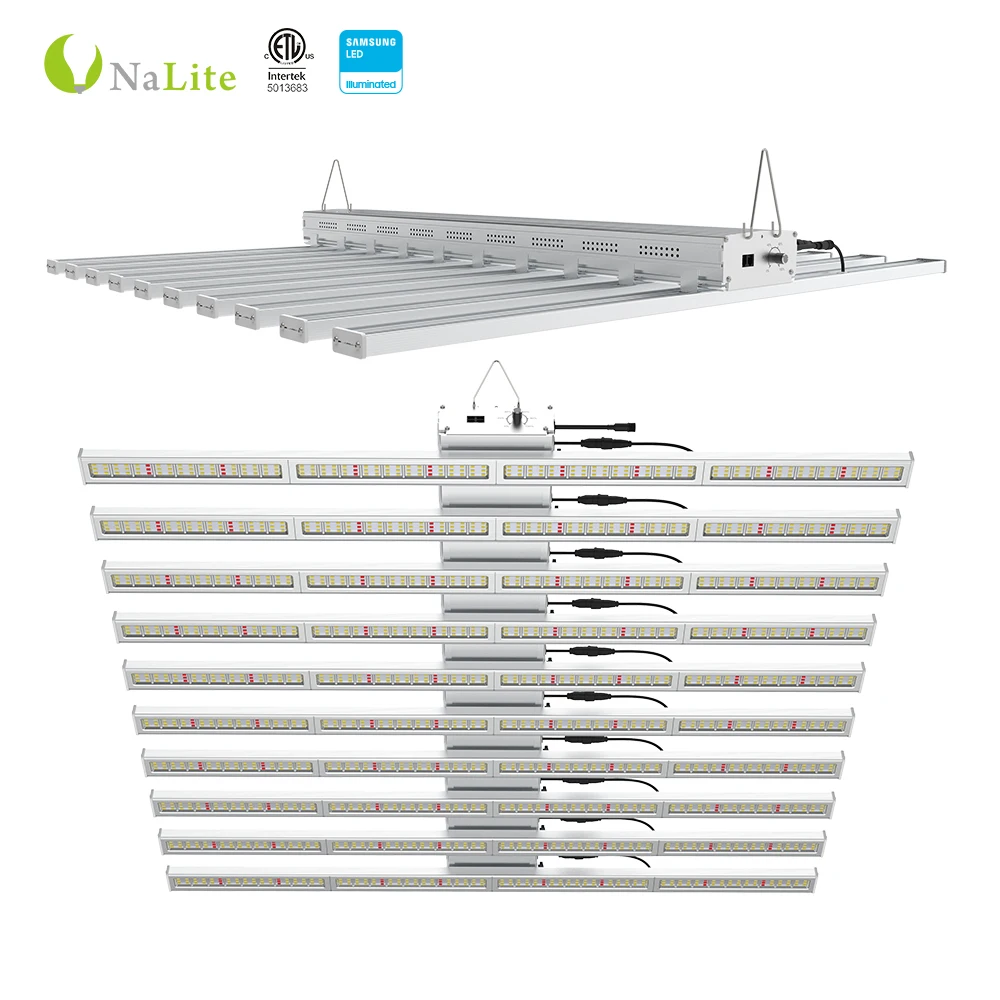 wholesale SS lm301b lm561c ETL Nalite 640w 800W 1000W led grow light full spectrum hydroponic commercial vertical farm