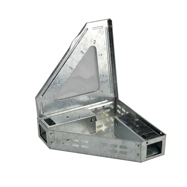Corner Mouse trap clear lid 8-8
