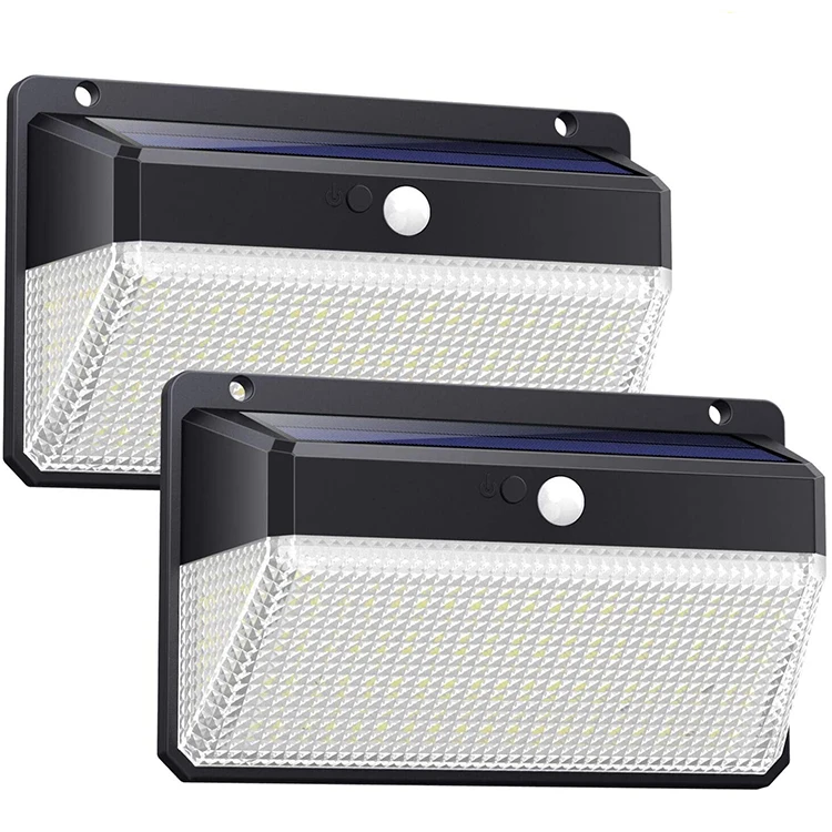 Factory price hot sell on Amazon 328 solar powered light wireless solar motion sensor lights sensor wall light