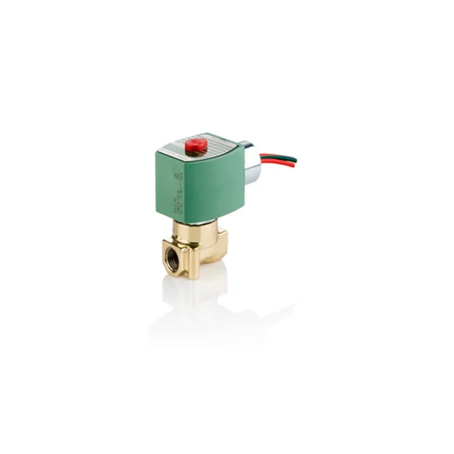  Les vannes électromagnétiques de 215 séries d'ASCO ont piloté le type de diaphragme utilisé pour les valves industrielles de brûleurs à gaz