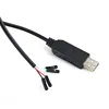 Smart Electronics PL2303HX USB to UART TTL Cable Module 4p 4-pin RS232 Converter Serial Cable Support Linux Mac Win7