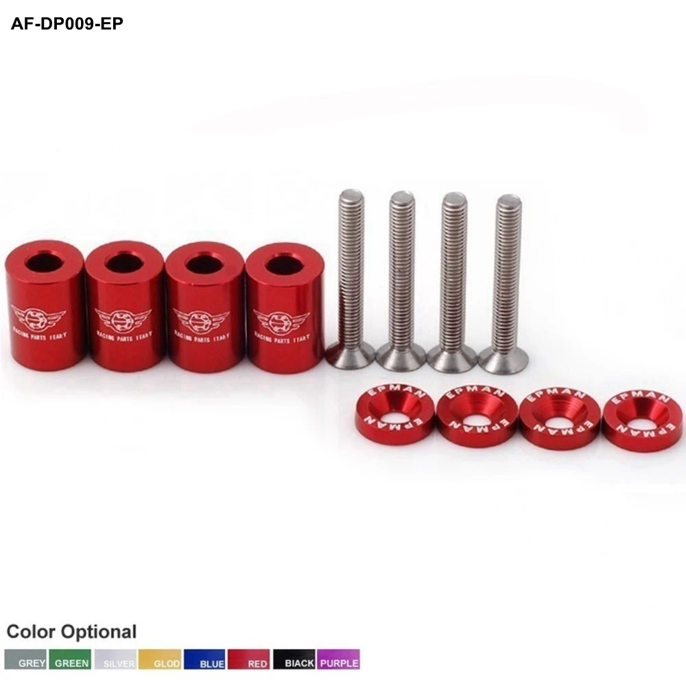 Epman Racing 1" Billet Hood Vent Spacer Riser Kits For All Turbo