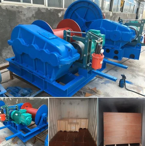 china electric wire rope winch machine for sale