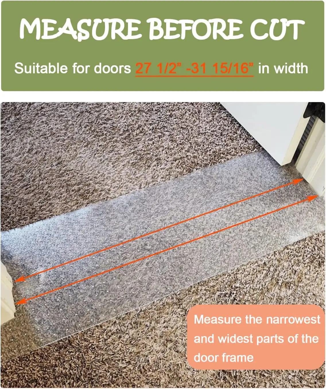 Plastic Mat Cat Carpet Protector Floor Roll Clear PVC Mat