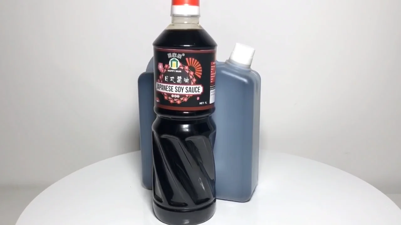 manufacture dipping pet bottle soy sauce for shrimp and sushi