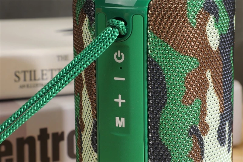 2020 New portable stereo wireless speakers TG524 small loud speaker outdoor waterproof music player with FM radio TWS function - ANKUX.COM