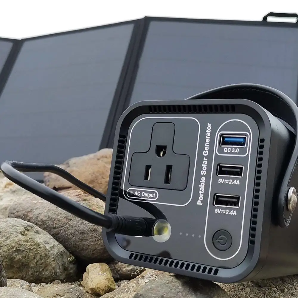 Outdoor Portable Power Bank With Ac Output 220v 150w Pd Power Bank