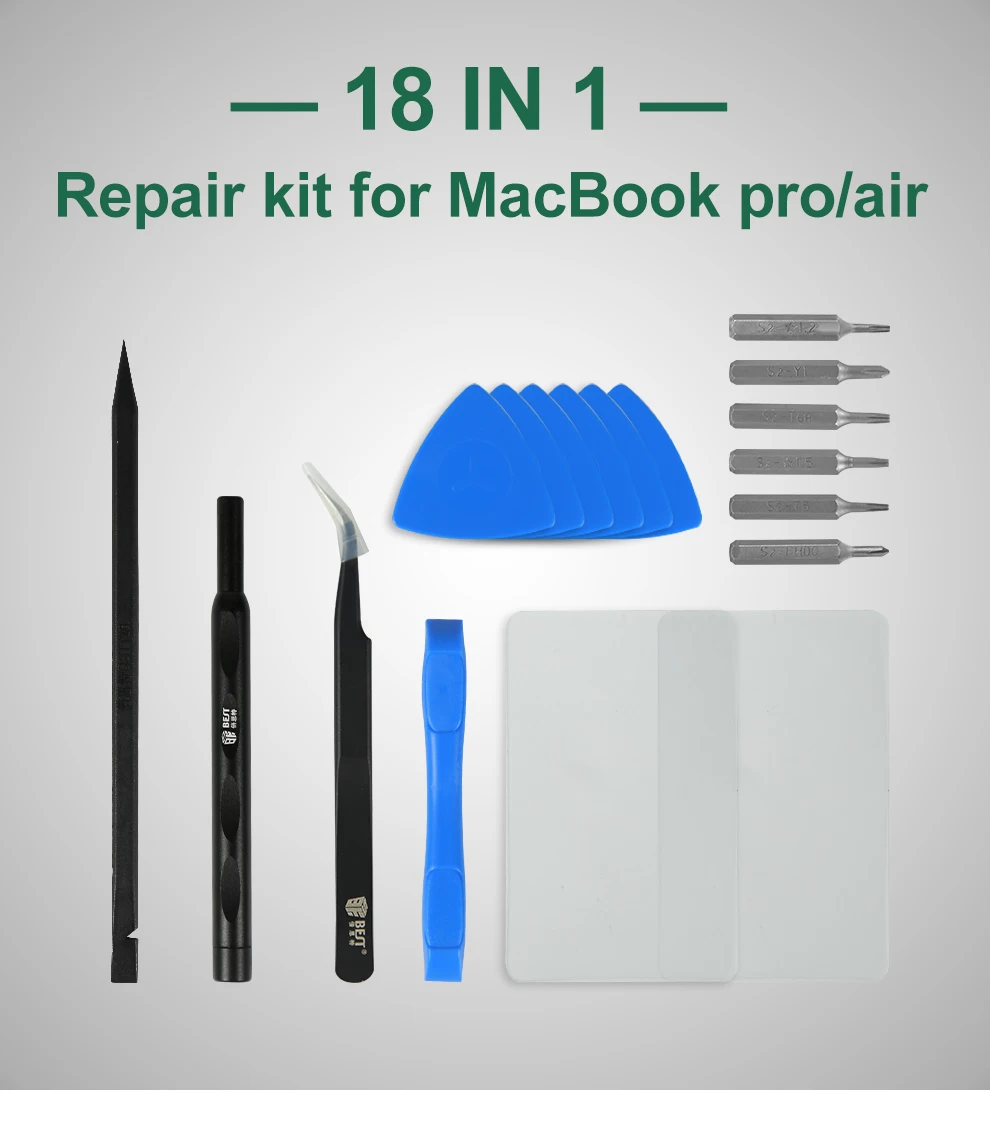 BST-502 Multifunctional precision convenient disassembly tool kit set for macBook pro/air to solve  dissassembly problem easier.jpg