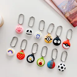 Anti Lost Tracker Locator Soft Silicone 3D Cute Cartoon Designs Cover With Hook For Apple Airtag Case For Dog