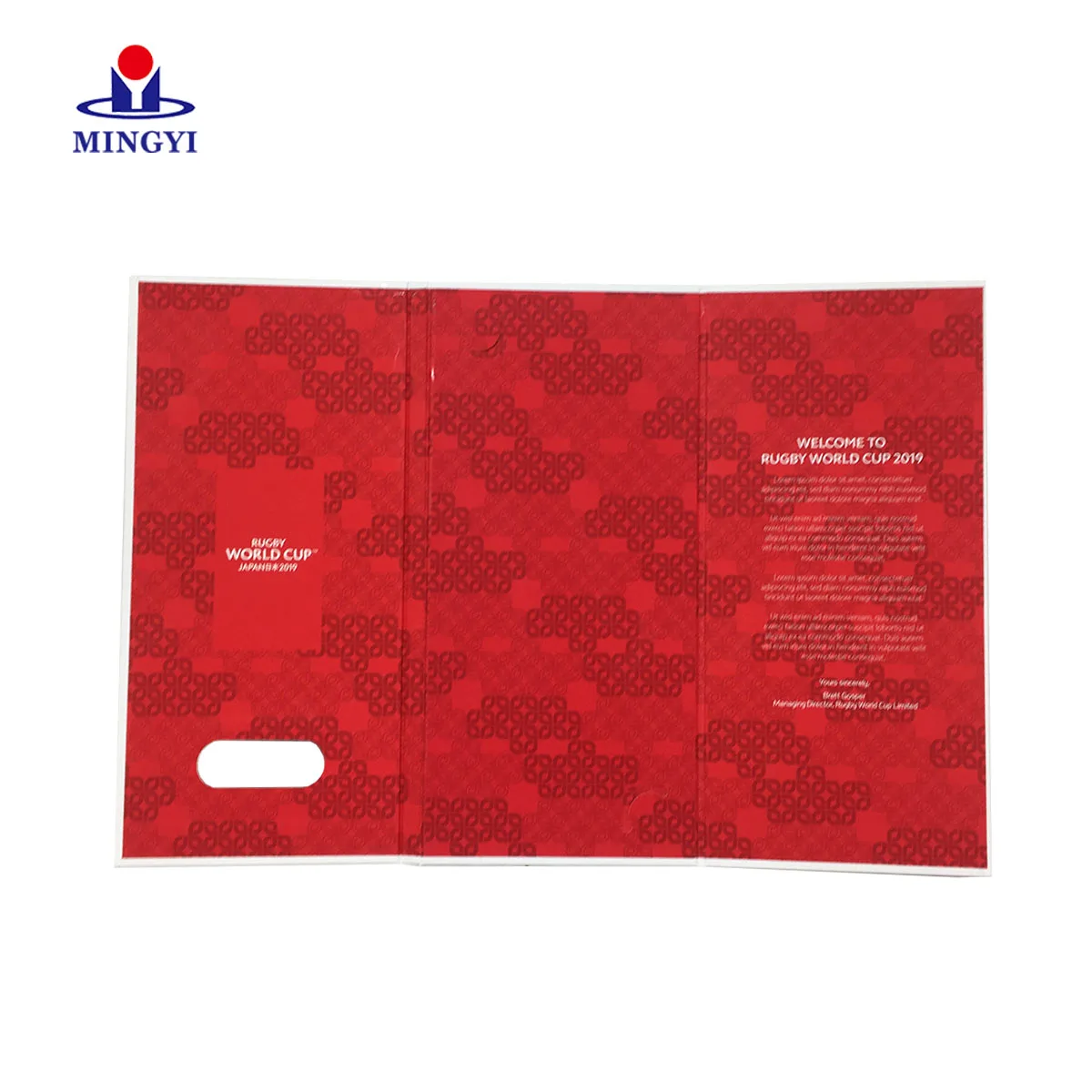 product-Mingyi Printing-VIP Card Packaging Box Custom Rigid Book Shaped Business Credit Weddinginvit