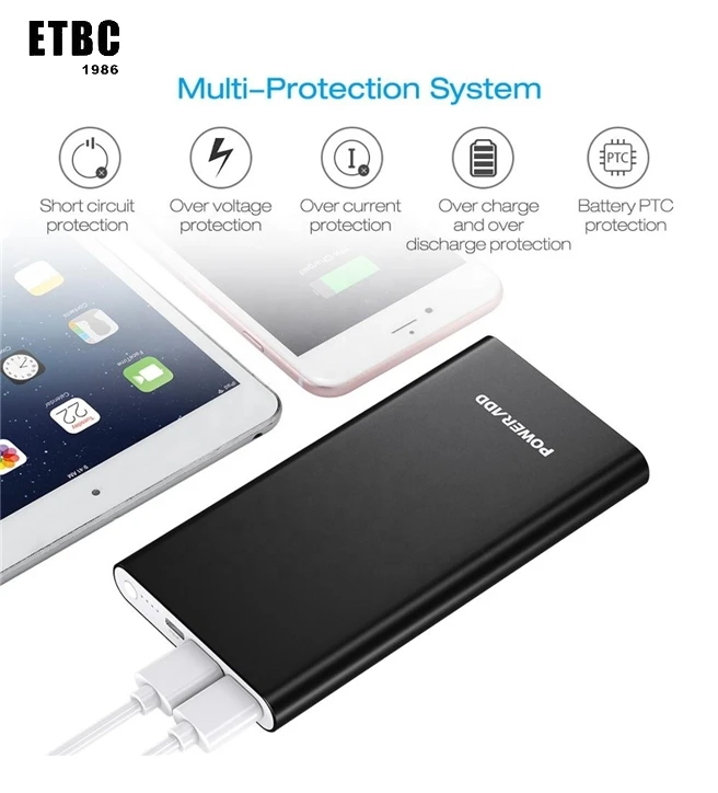 Free Shipping High quality Lighting input and Dual USB 12000mAh New Portable USB Power Banks For power bank /moble devices - ANKUX.COM