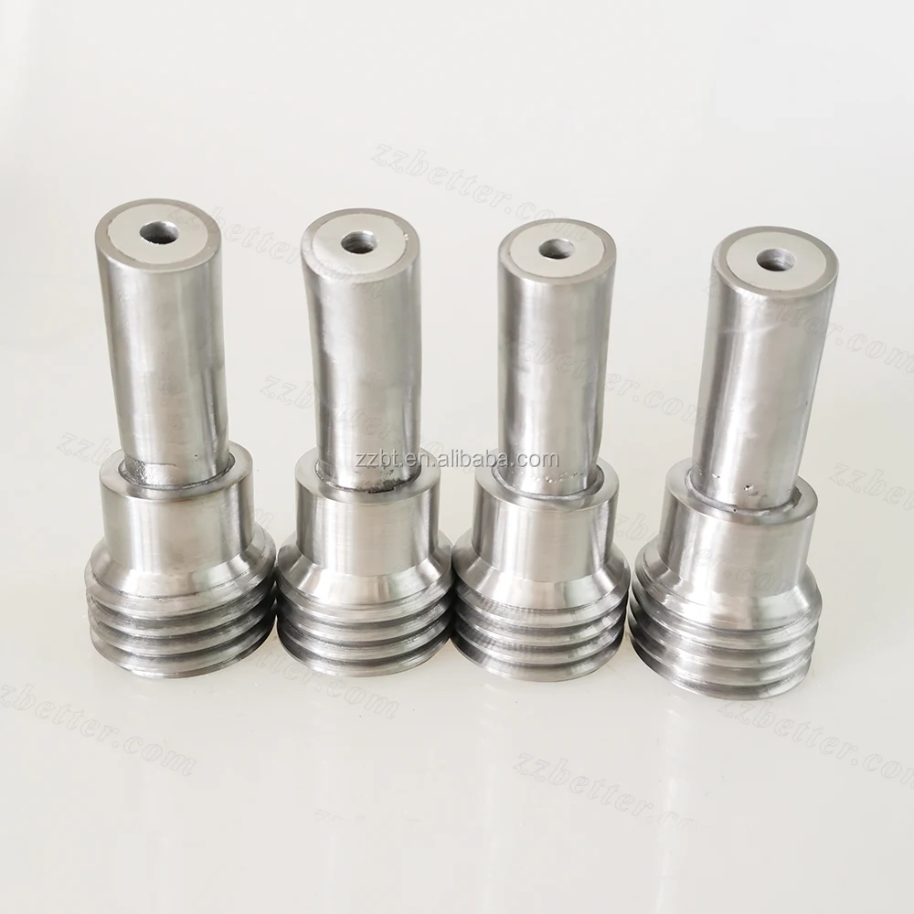 Banana Style Sandblasting Nozzle 3/4" Threads 40 Degree Boron Carbide