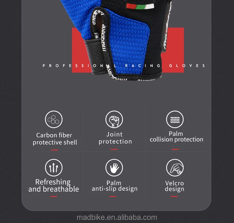 black leather gloves