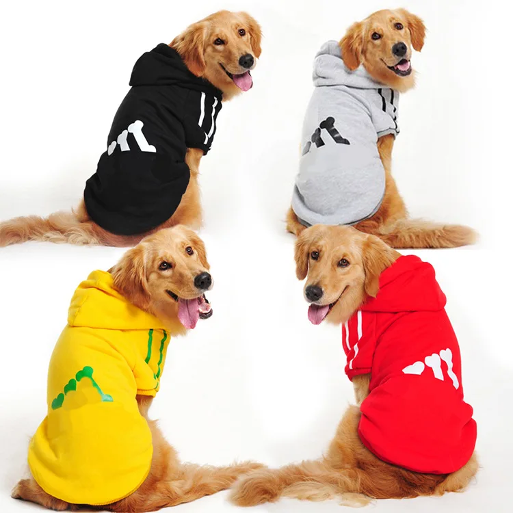 Wholesale Pet Supplies Designers Custom Winter Large Hoodie Dog Apparel