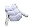 Faux wool jackets for women in winter long fleece jacket women long artificial fox fur jacket worn by women party
