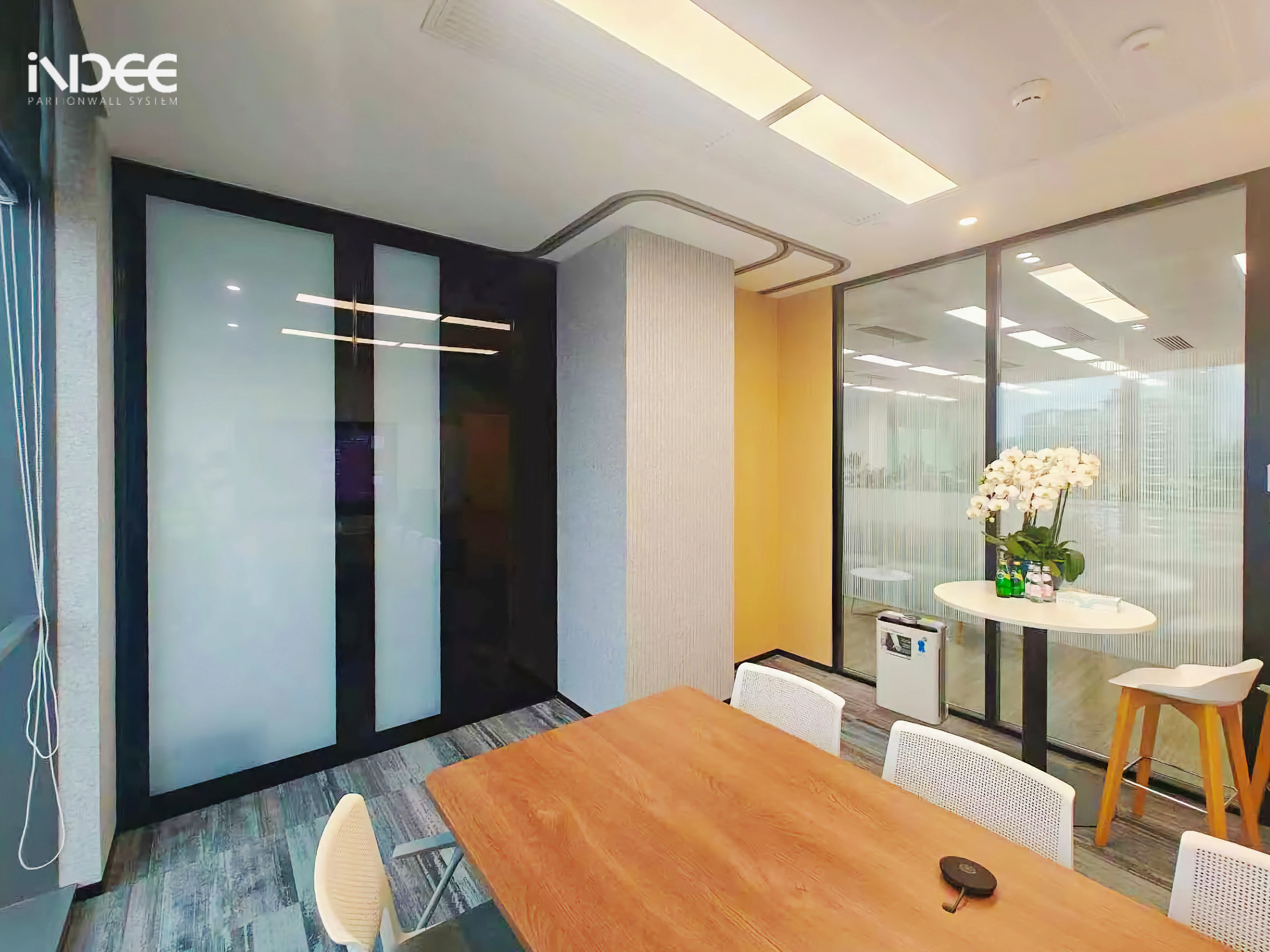 Electric Switchable Smart Glass Partition Wall for Office Meeting Room ...