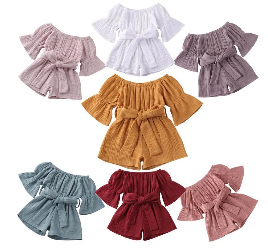 

Baby Girls Rompers,5 Pieces