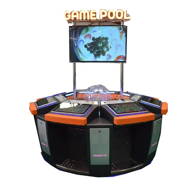 Electronic roulette machines in casinos