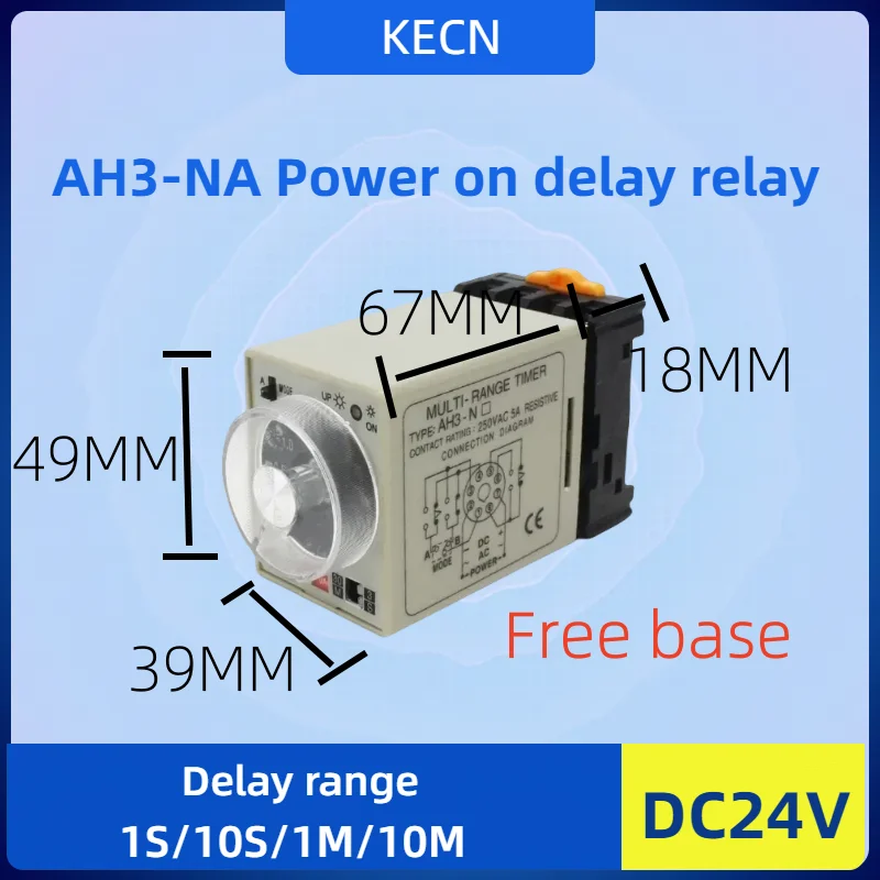 d time relay 220v adjustable 24v power on delay timer186-1