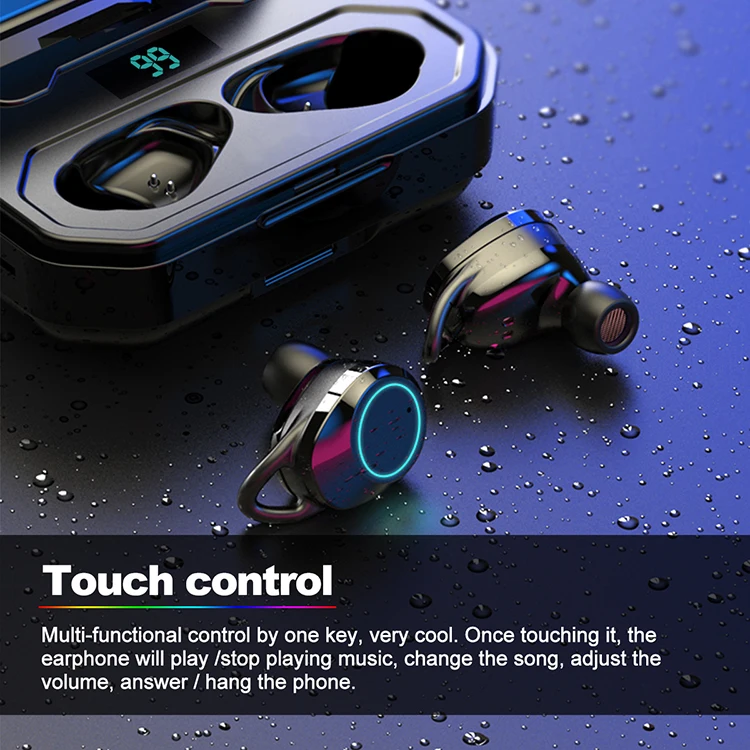 ILEPO Hot Sale Wireless Headphones with charging box twin mini earbuds for iPhone IOS Android earbuds for iPhone IOS Android - ANKUX.COM