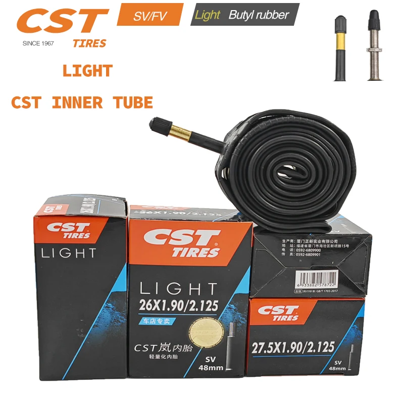 Full Size Upgraded C S T Light Inner Tube 14,16,20,22,24,26,27.5,29 Inch 700c Inner Tube For