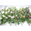 Lusia Silk Artificial Rose Wall Vine Hanging with Green Leaves
