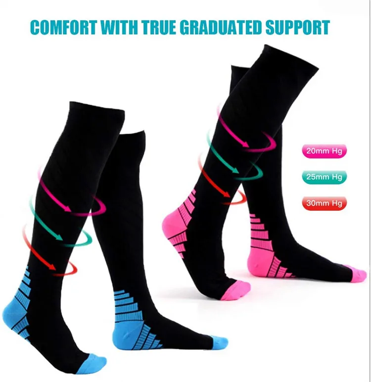 gym equipment Running Compression Socks (20-30mmHg) for running